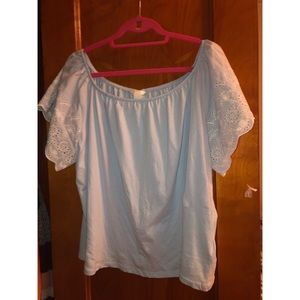brand new off the shoulder shirt